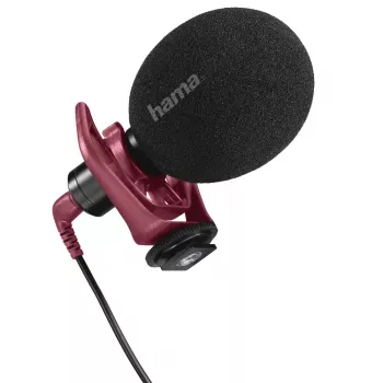 Mikrofón k mobilnému telefónu Hama RMN Uni čierny, -32 dB, 20–20000 Hz