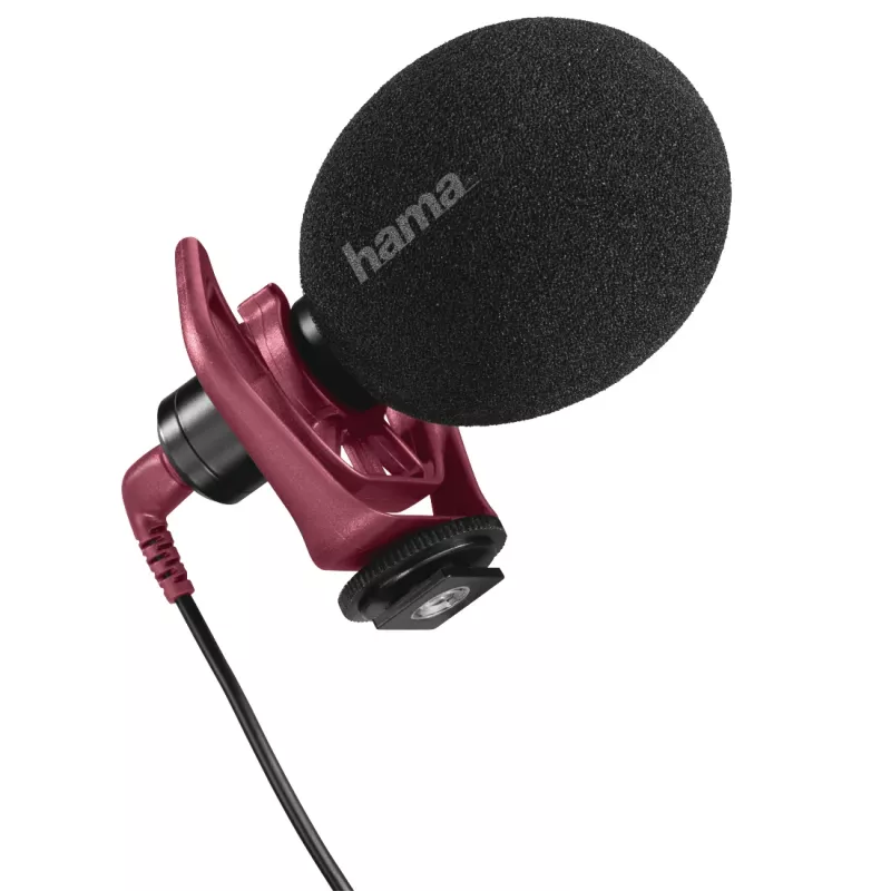 Mikrofón k mobilnému telefónu Hama RMN Uni čierny, -32 dB, 20–20000 Hz