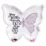 Hama Butterfly rámik na fotografiu ružový, transparentný
