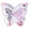 Hama Butterfly rámik na fotografiu ružový, transparentný