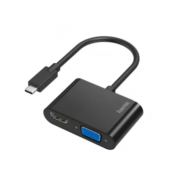 Hama 00200313 USB grafický adaptér 4096 x 2160 pixelov čierny