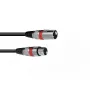 Audio kábel Omnitronic 30220401 0,5 m XLR 3-pinový čierny