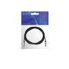 Audio kábel XLR 3-pol Omnitronic 3022052R 7,5 m čierny