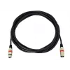 Audio kábel XLR 3-pol Omnitronic 3022052R 7,5 m čierny