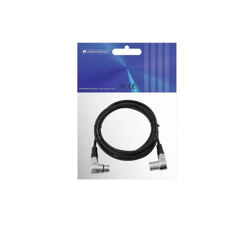 Audio kábel XLR 3-pol Omnitronic 30220632