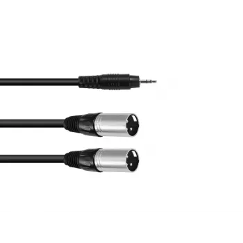 Audio kábel 3 m Omnitronic 30225157