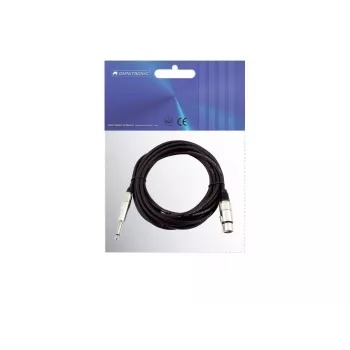 Audio kábel 2 m Omnitronic 3022516M XLR 3-pol 6,35 mm čierny