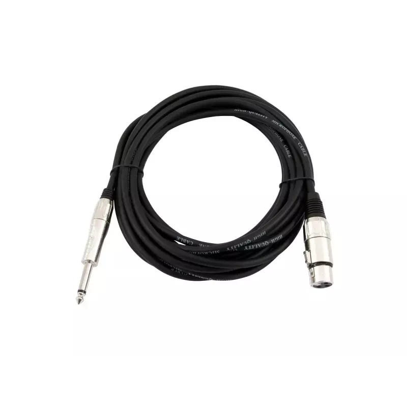 Audio kábel 2 m Omnitronic 3022516M XLR 3-pol 6,35 mm čierny