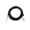 Audio kábel Omnitronic 30225170 5 m XLR 3-pol 6,35 mm čierny