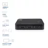 ACT 4K HDMI switch 3x1 čierny 60Hz 1920x1080 3840x2160