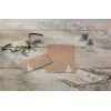 Sigel vianočná obálka Ľadový medveď s padajúcou hviezdou, DIN dlhá, gumovaná, kraftový papier 100 g/m2, bez okienka