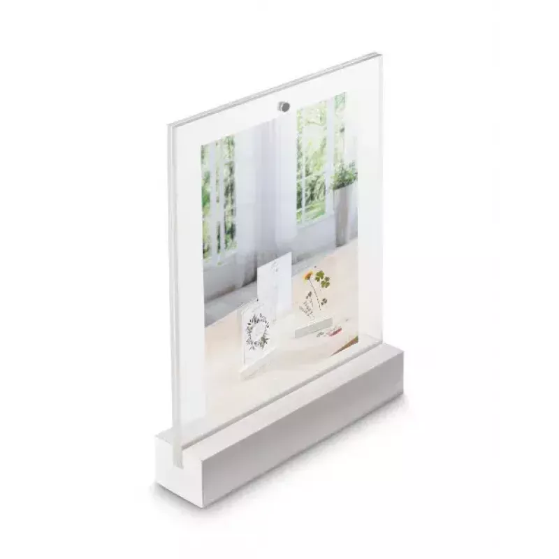 Samostatný rám na obrázky Hama Classic 00057743 transparentný biely