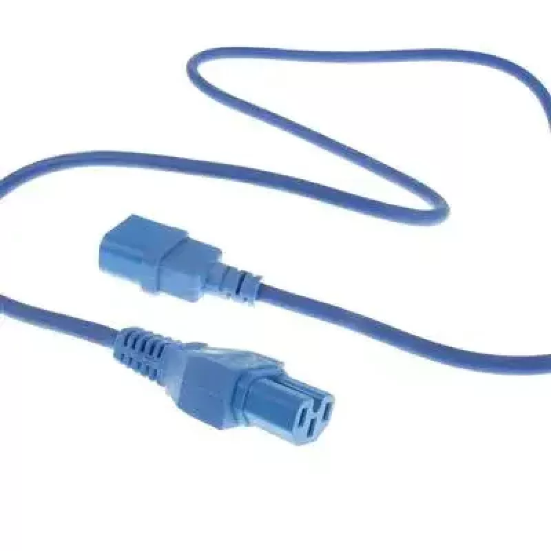 ACT napájací kábel C14 - C15 modrý 1,2 m IEC C14 250V 10A