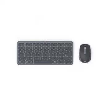 Hama WKM-500 klávesnica myš v cene Home/Office RF Wireless + Bluetooth QWERTZ Deutsch čierna