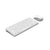 Hama WKM-500 Multi-Device bezdrôtová súprava klávesnice a myši, kompaktná, QWERTZ, biela