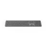 Hama WK-550 klávesnica Home/Office RF Wireless + Bluetooth QWERTZ German čierna, tmavosivá