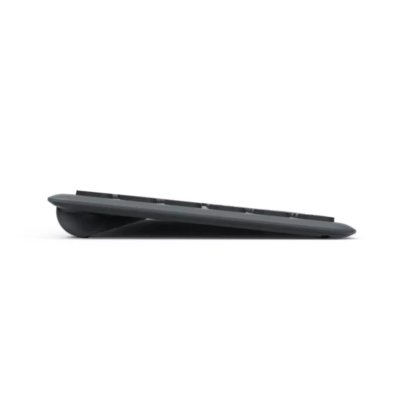 Hama WK-550 klávesnica Home/Office RF Wireless + Bluetooth QWERTZ German čierna, tmavosivá