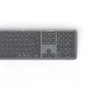 Hama WK-550 klávesnica Home/Office RF Wireless + Bluetooth QWERTZ German čierna, tmavosivá