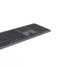 Hama WK-550 klávesnica Home/Office RF Wireless + Bluetooth QWERTZ German čierna, tmavosivá