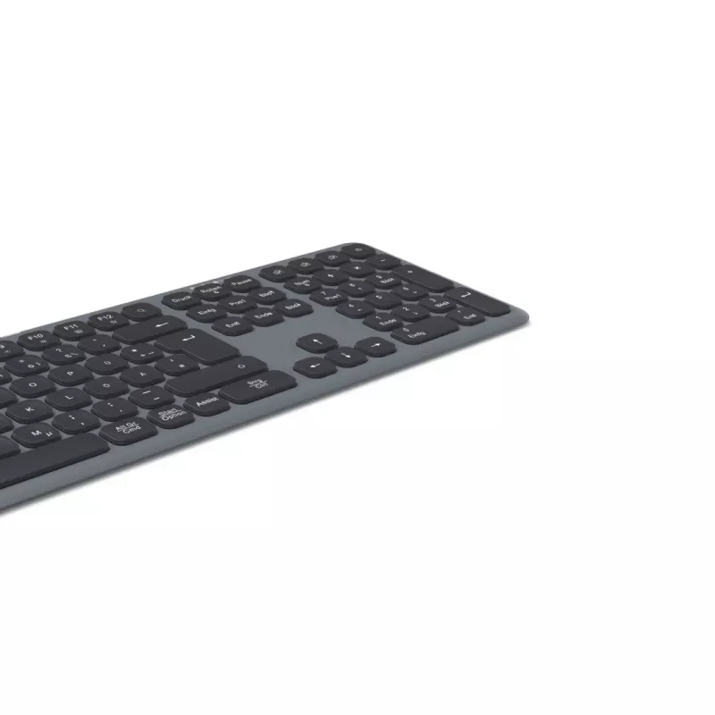 Hama WK-550 klávesnica Home/Office RF Wireless + Bluetooth QWERTZ German čierna, tmavosivá