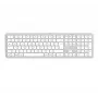 Hama WK-550 klávesnica Home/Office RF Wireless + Bluetooth QWERTZ German sivá, biela