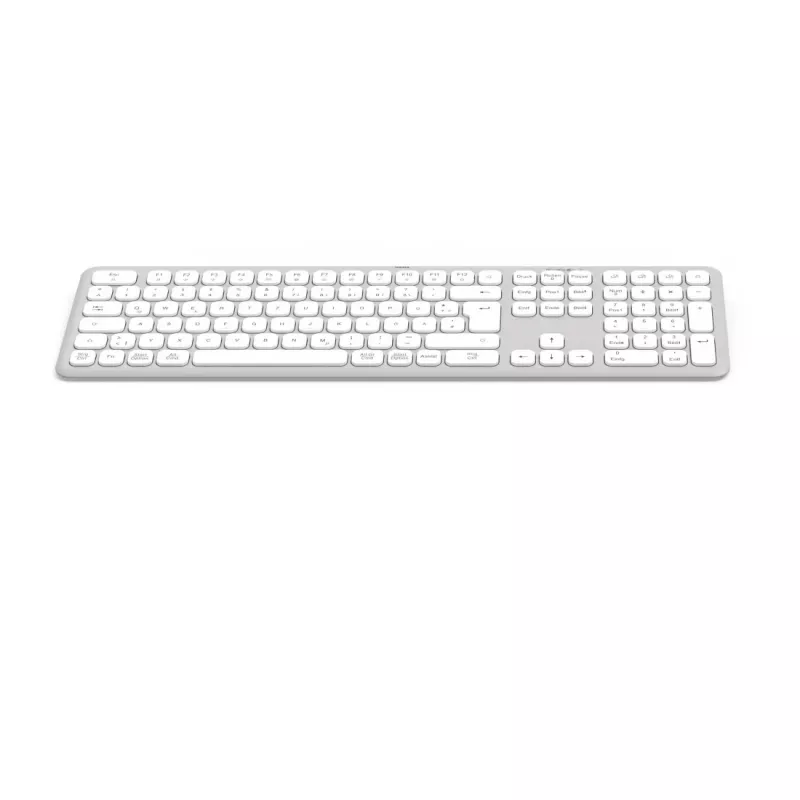 Hama WK-550 klávesnica Home/Office RF Wireless + Bluetooth QWERTZ German sivá, biela