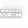 Hama WK-550 klávesnica Home/Office RF Wireless + Bluetooth QWERTZ German sivá, biela
