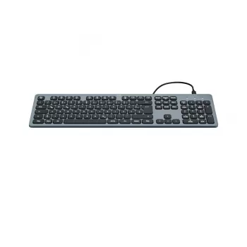 Hama CK-400 klávesnica Home/Office USB QWERTZ nemecká čierna, tmavosivá