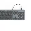 Hama CK-400 klávesnica Home/Office USB QWERTZ nemecká čierna, tmavosivá
