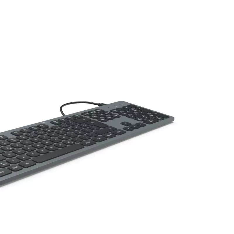 Hama CK-400 klávesnica Home/Office USB QWERTZ nemecká čierna, tmavosivá