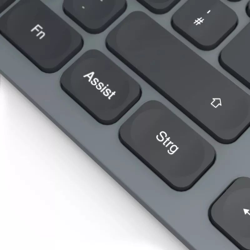 Hama CK-400 klávesnica Home/Office USB QWERTZ nemecká čierna, tmavosivá