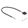 DeLOCK 64344 interný M.2 adaptér konektor samec čierny 22x80x5mm