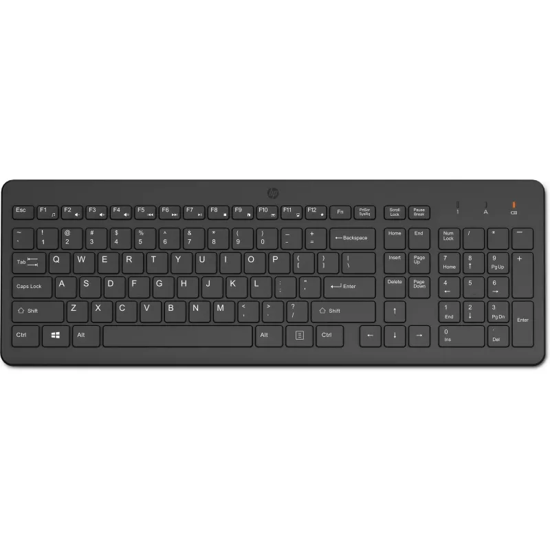 HP Wireless s 2.4 klávesnica Home RF Wireless čierna