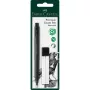 Guma v pere Faber-Castell Precision Pen guma plast čierna, 1 kus