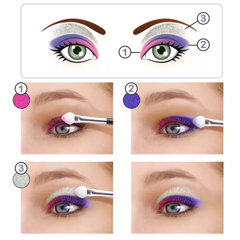 Sada na make-up Canal Toys STYLE 4 EVER s LED osvetlením