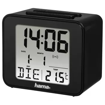Hama Cube digitálny budík čierny
