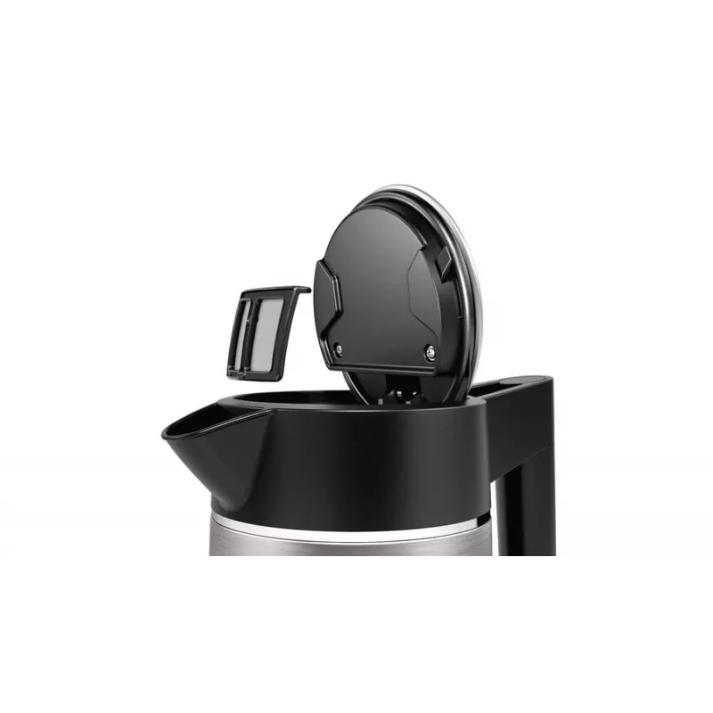 Bosch TWK5P480 rýchlovarná kanvica 1,7 L 2400 W čierna, nerez