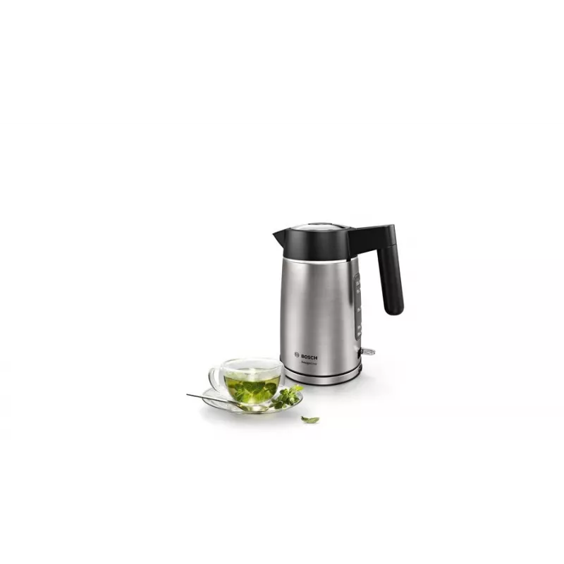 Bosch TWK5P480 rýchlovarná kanvica 1,7 L 2400 W čierna, nerez