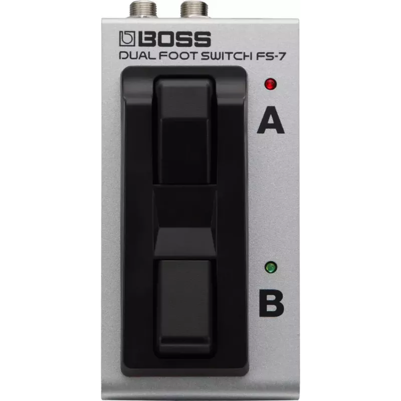 BOSS FS-7 dvojitý nožný prepínač, čierna/strieborná