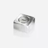 Tvorivý magnet štvorcový Sigel BA705 neodým strieborný 20x20x10mm