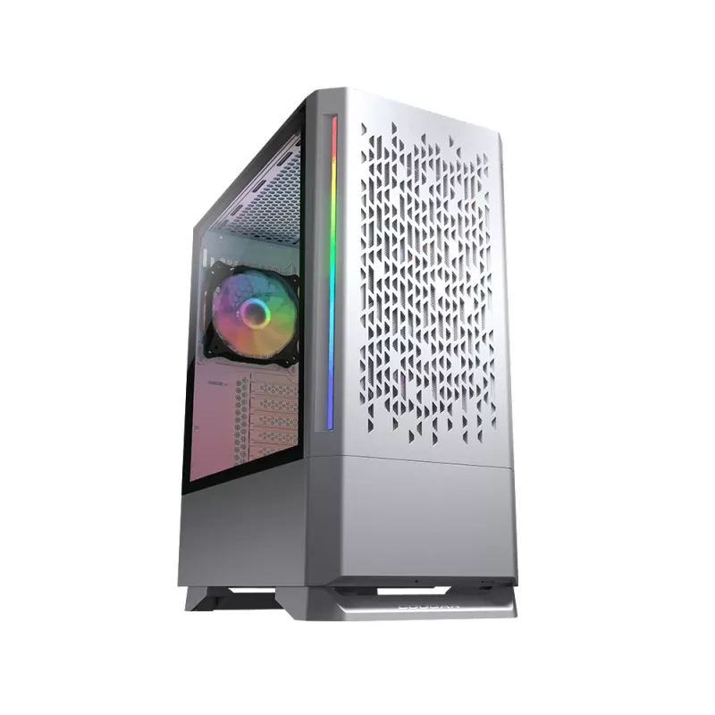 PC skriňa COUGAR herná skriňa MX430 Air RGB biela Midi Tower