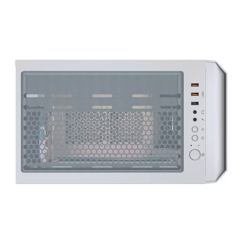 PC skriňa COUGAR herná skriňa MX430 Air RGB biela Midi Tower
