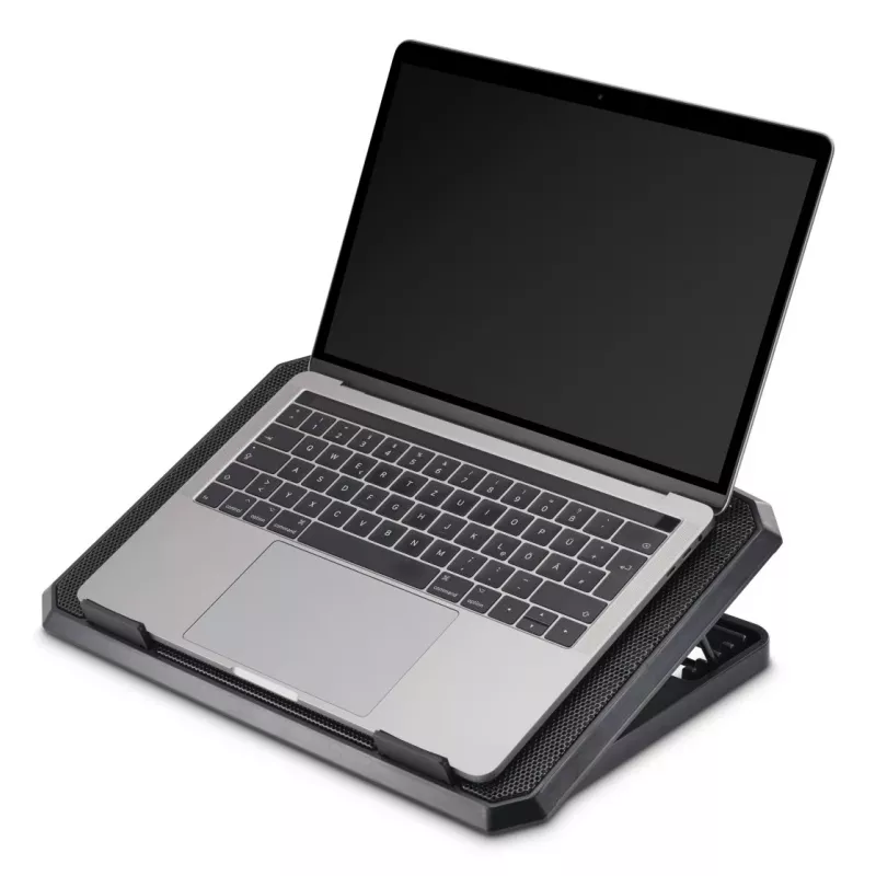 Hama čierna kovová chladiaca podložka na notebook 39,6 cm (15,6