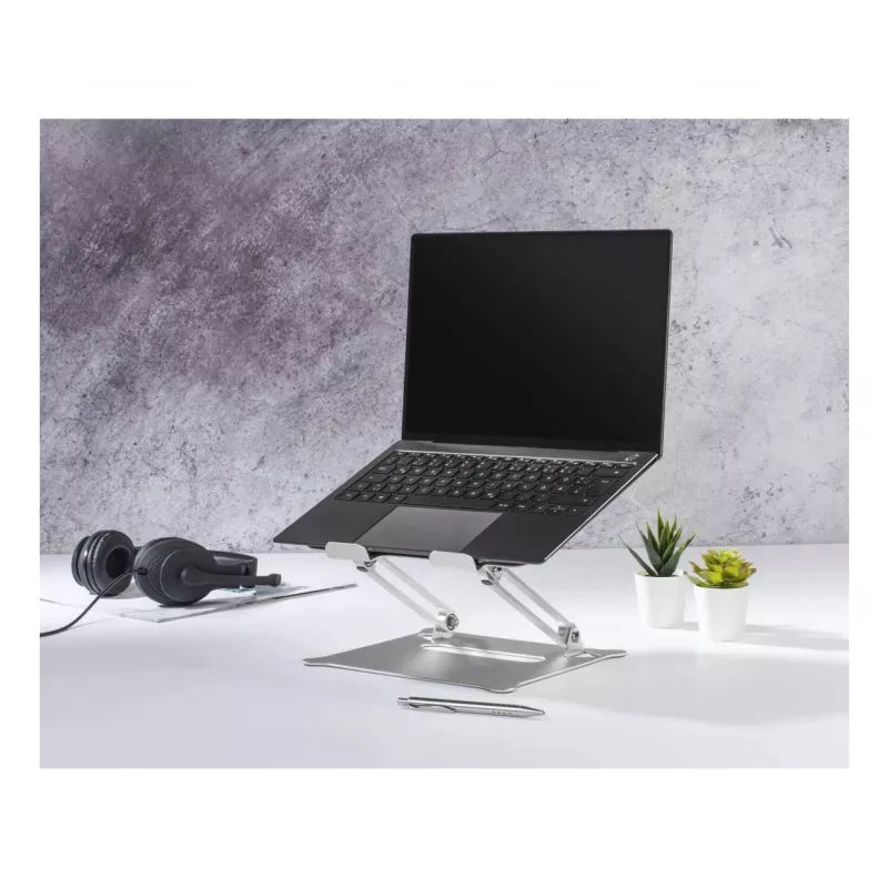 Hama hliníkový stojan na notebook strieborný 39,6 cm (15,6 inch)