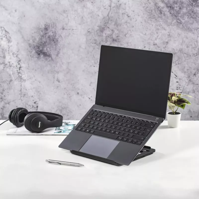 Hama otočný stojan na notebook čierny 39,6 cm (15,6