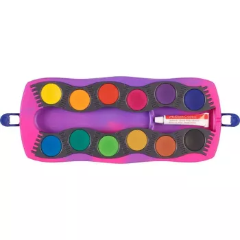 Faber-Castell Einhorn vodové farby, 12 farieb