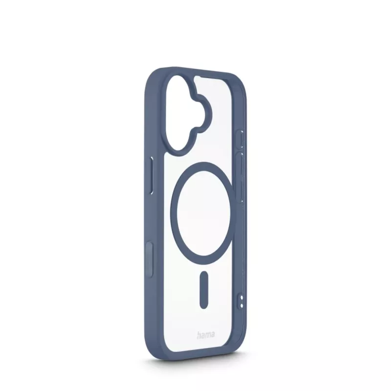 Hama Frame Protect 00232382 magnetický kryt na telefón Apple iPhone 17, priehľadný/modrý