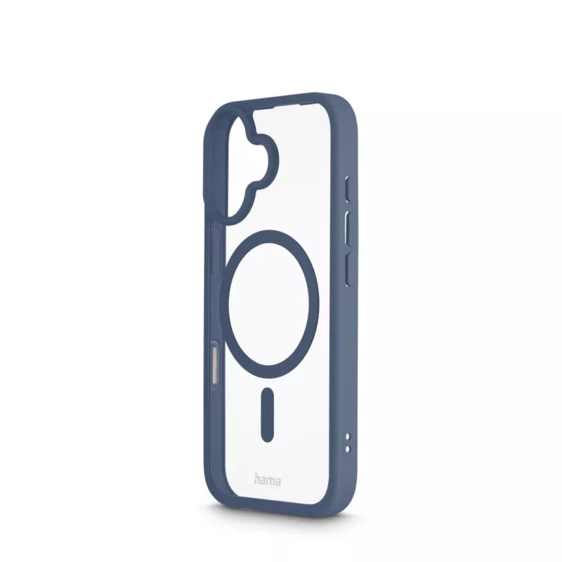 Hama Frame Protect 00232382 magnetický kryt na telefón Apple iPhone 17, priehľadný/modrý