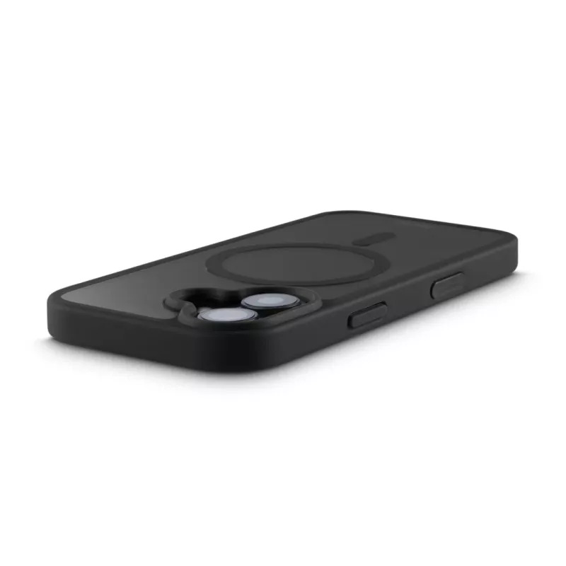 Hama Frame Protect 00232381 magnetický kryt na telefón Apple iPhone 17, priehľadný/čierny