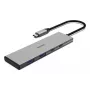 Hama 00200147 rozbočovač rozhraní USB Type-C 10000 Mbit/s sivý